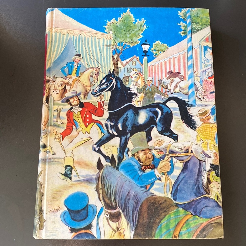 Black Beauty  The Autobiography Of A Horse 1945  Incredible illustrations !!!
